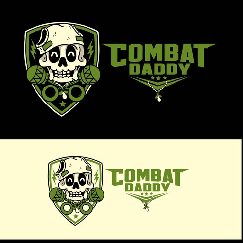 Need a classic, manly logo to appeal to new dads to read our blog! Design by Deduder