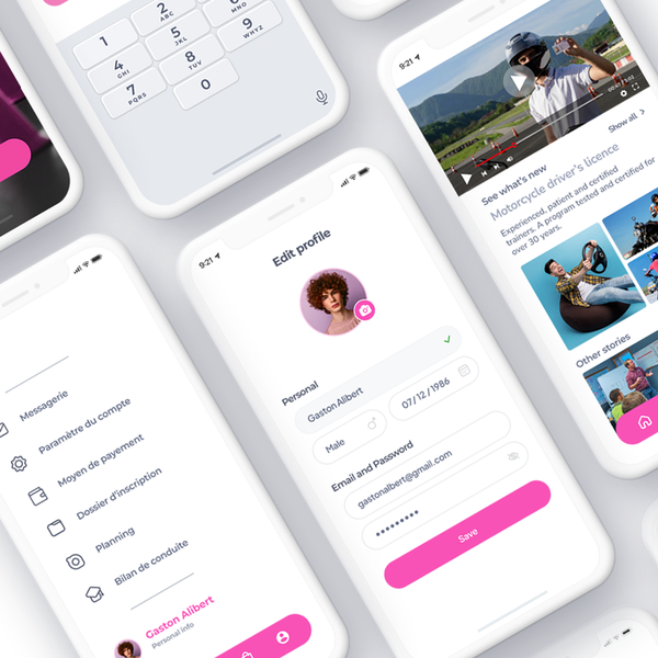 Driving School Mobile App