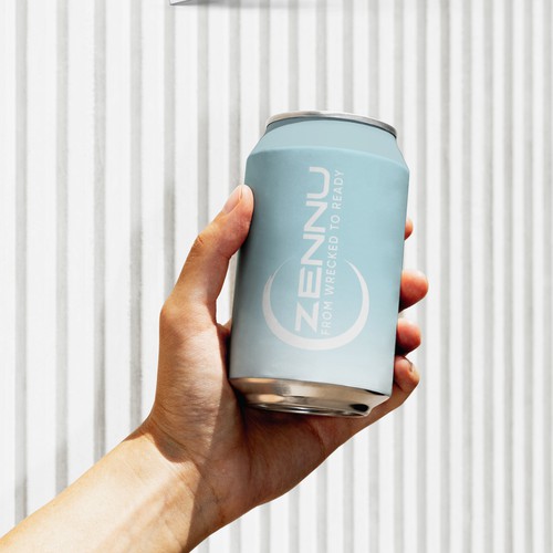 Design di Logo and design for a new anti-hangover drink for mainly hungover college kids di Nana445