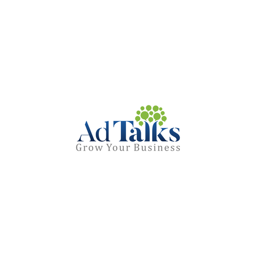 Ad Talks needs a smart logo complementing its Wizard of Ads cousin Design by simolio