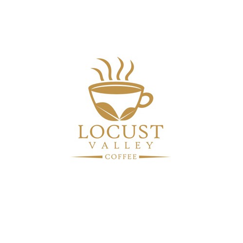 Design di Help Locust Valley Coffee with a new logo di BirdFish Designs