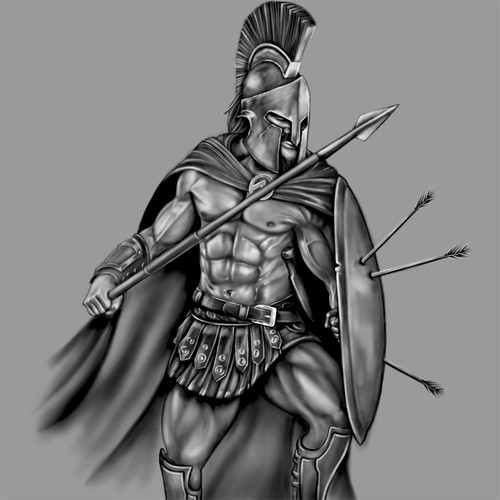 My Creed - Spartan Warrior Design por Jezzus