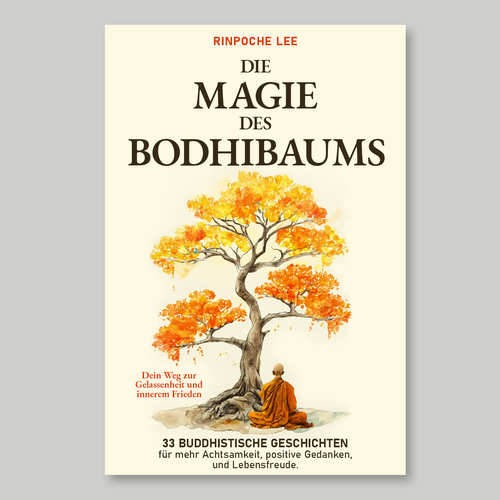 Design an appealing cover about Buddhist stories Design by Radmilica