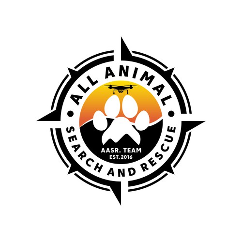 Brand refresh for an animal search and rescue group Design by EdRisk 99