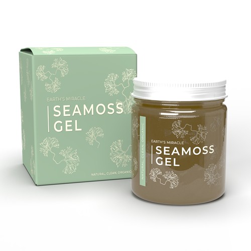 Design a Label for our Sea Moss Gel Product Design réalisé par Cleoalex