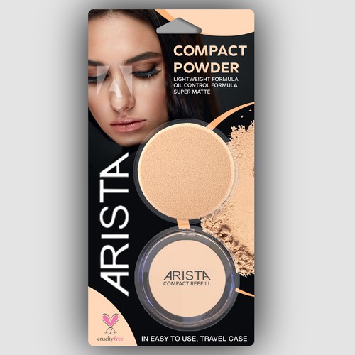 Arista Compact Powder Design by Rajith Shantha