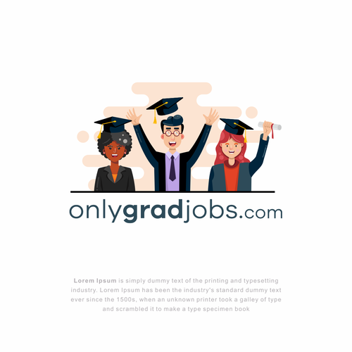 Design a brand NEW logo for a GRADUATE job board Design by keep-w1