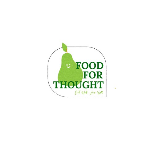 Fresh, Playful Island-Inspired Logo for Food For Thought – Organic Café & Market in the Florida Keys Design by m210297