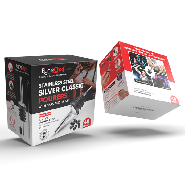 Stainless Steel Silver Classic Pourers