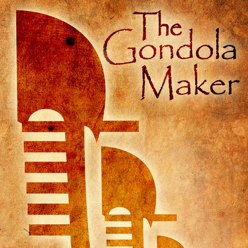 Book cover for The Gondola Maker: A novel set in 16th-century Venice Design by Pq.1