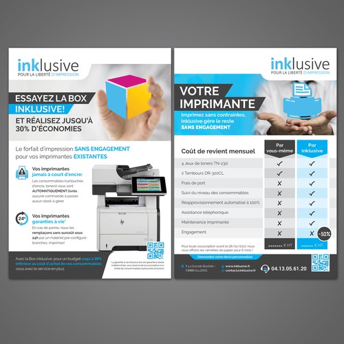 Postcard, flyer or print contest entry by Lucifer design