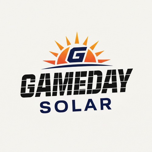 Gameday Solar logo contest Design by D A™
