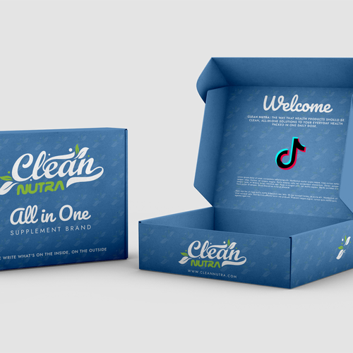 Influencer Branding Box Design Needed For Leading Health Brand Design by Your Graphics Guru