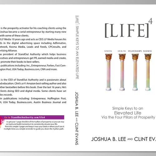 Create an Epic book cover for entrepreneurs looking to achieve true prosperity Design by Pagatana