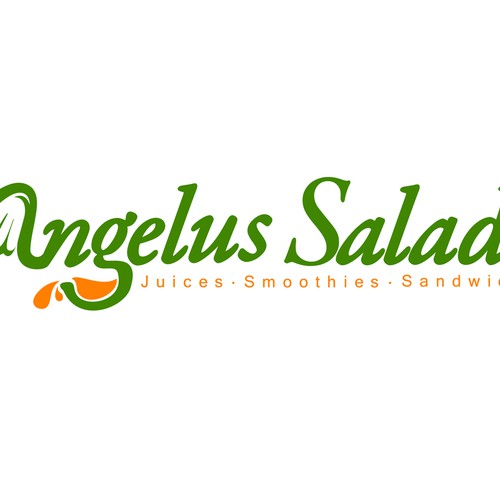 Create a logo for a juice, salad and sandwich bar. | Logo design contest