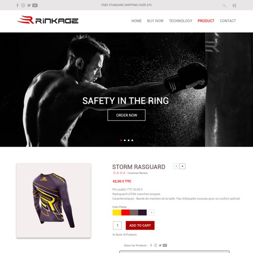 Web page design contest entry by Designersantu