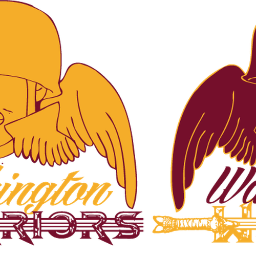 Community Contest: Rebrand the Washington Redskins  Diseño de -= MaGiK InK =-
