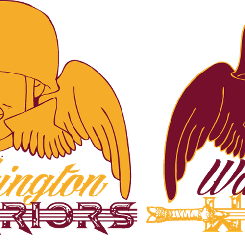 Community Contest: Rebrand the Washington Redskins  Design por -= MaGiK InK =-