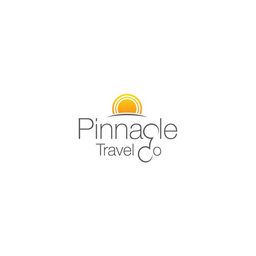 Clean, simple but powerful travel logo for luxury beach and Disney Design by FinD
