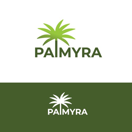 Palmyra Logo Context - Mix of History and Technology Design by Nabina@85