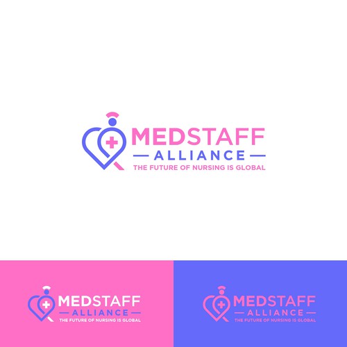 MedStaff Alliance - Logo Design by CliffKer