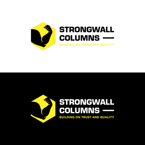 Design a strength related logo to promote strong columns Design by MK.n