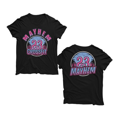 Miami Inspired Jersey Shirt Design by -Diamond Head-