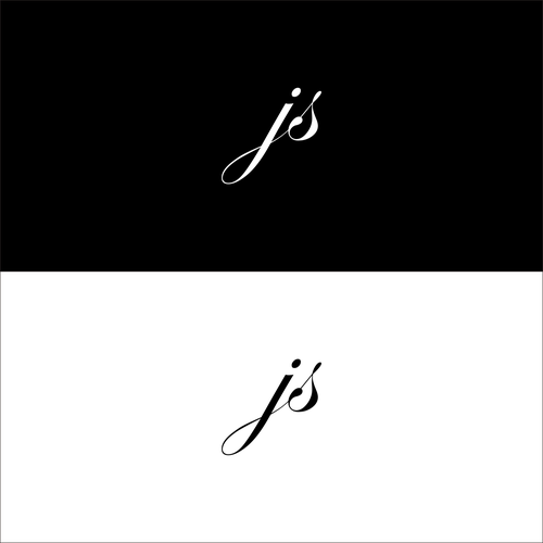 Diseño de JS Monogram Logo de *clara