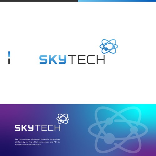 Help us design a futuristic logo for a cutting edge tech company. Diseño de Bayu sants