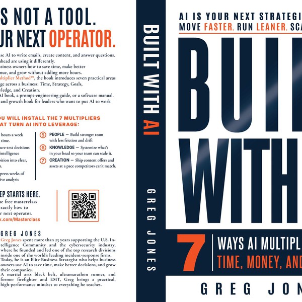 Book Cover for "BUILT WITH AI"