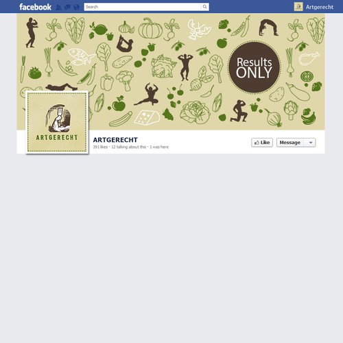 Facebook cover contest entry by JudzDesign