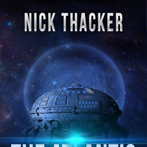 Thriller/Sci-Fi Book Cover Design in Award-Winning Author's Series! Design by sugarskullbaby ☠