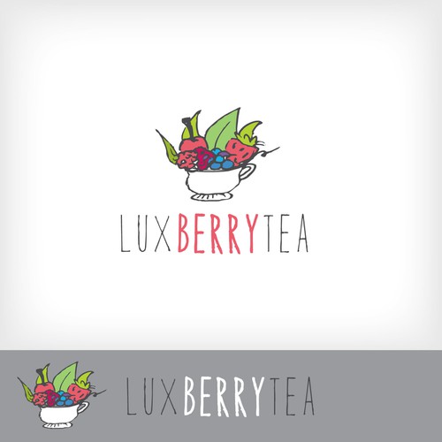 Create the next logo for LuxBerry Tea Design por wholehearter
