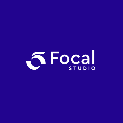 Logo for FocalStudio.AI Design by Roxana.I