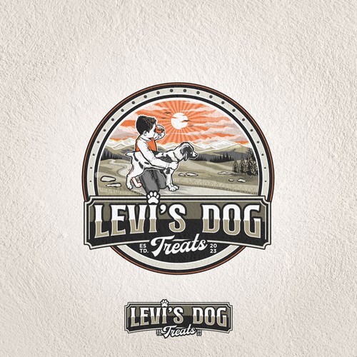 Design a logo for a freeze dried food Dog company! Design by Creation Gate