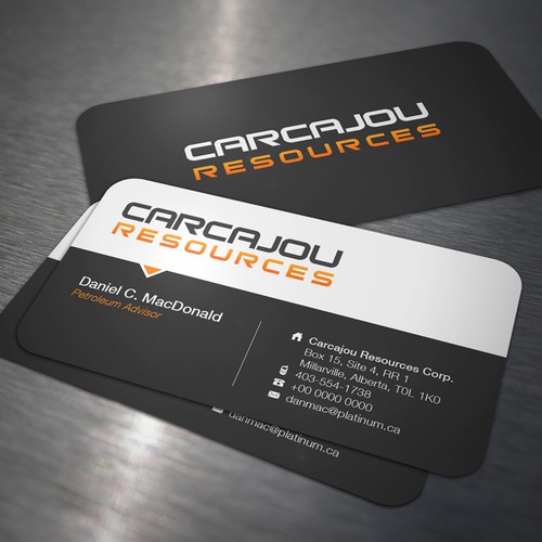 stationery for Carcajou Resources Corp. Design by REØdesign