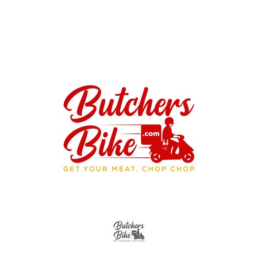 Logo - Butchers Bike Design by eRsiti_Art