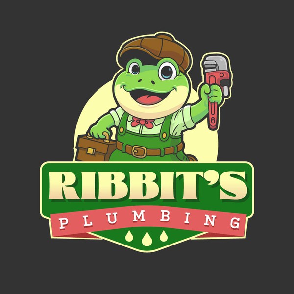 Fun logo for plumbing company