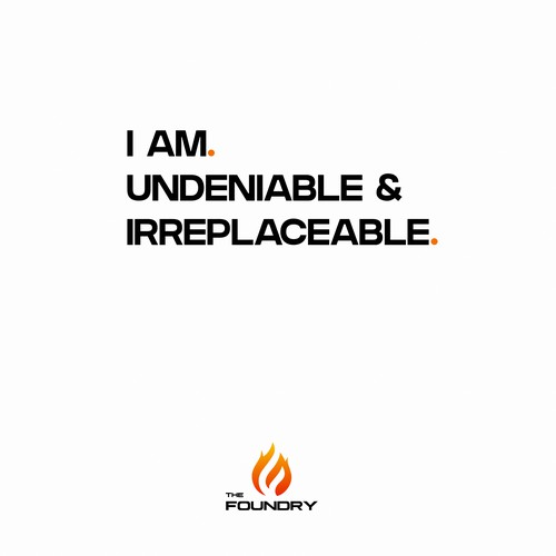 Undeniable & Irreplaceable T- shirt Logo Contest -(Minimalist) -This should be an easy one. Design by Brs Dsgn
