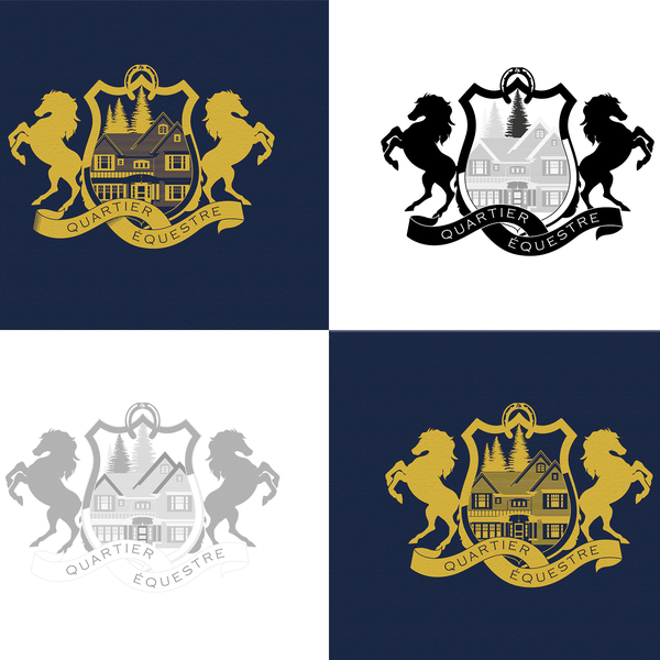 Logo design "Quartier Equestre" 