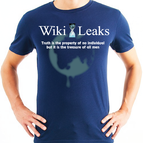 New t-shirt design(s) wanted for WikiLeaks デザイン by Adeel Ibrahim