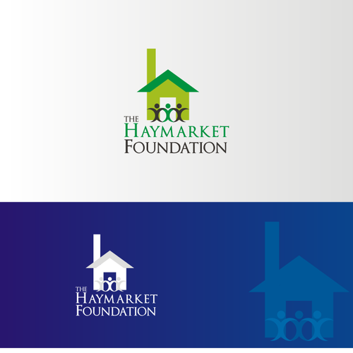 logo for The Haymarket Foundation Diseño de vea