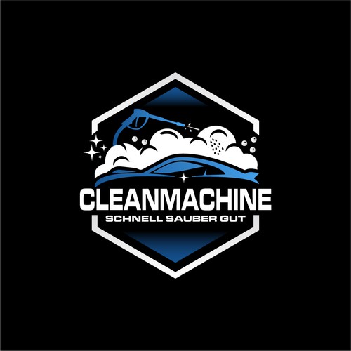 CleanMachine / Logo for Car and Plane Detailing Design by Brandingo™