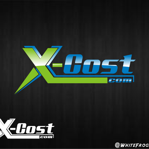 logo for x-cost.com Design by @RedFrog858*