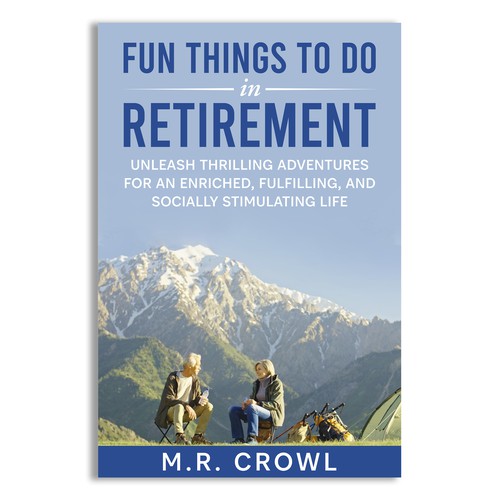 Design an illustration showing fun activities in retirement for retired senior citizens. Design by Unboxing Studio