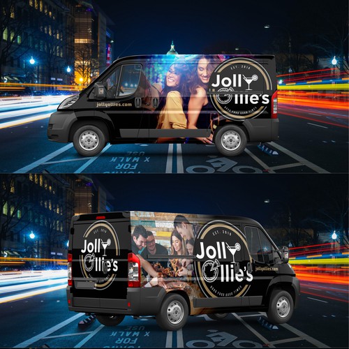 Van Wrap Advertisement-ontwerp door ATJEH™