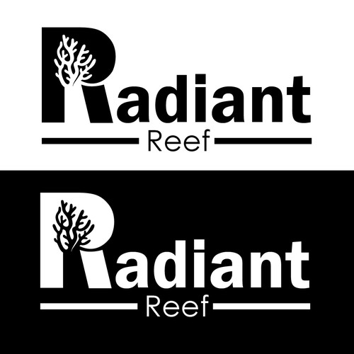 Diseño de Radiant Reef brand logo de Magalli F.