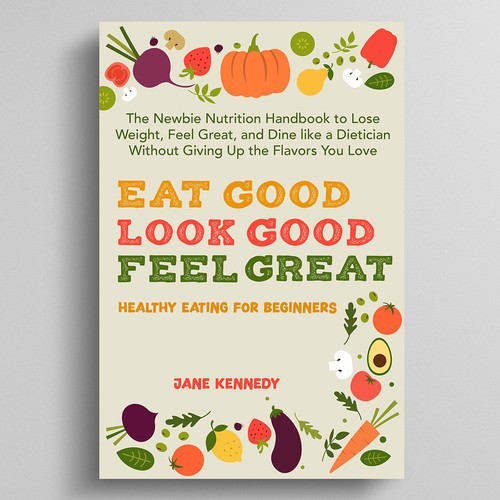 E-BOOK COVER - BEGINNER NUTRITION Design by Dynaaa