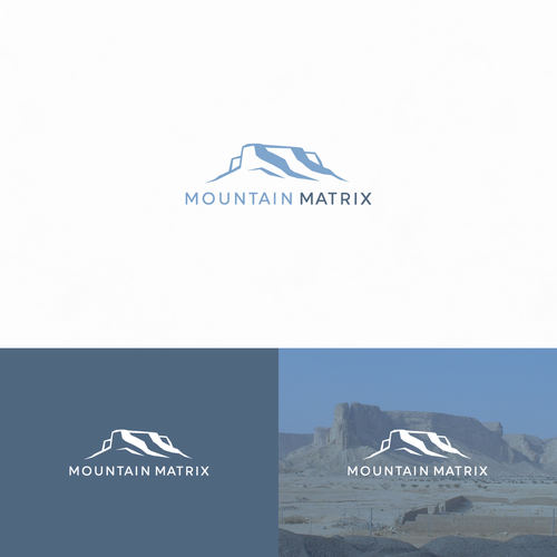 Mountain Matrix Logo Design by Nowshad Art