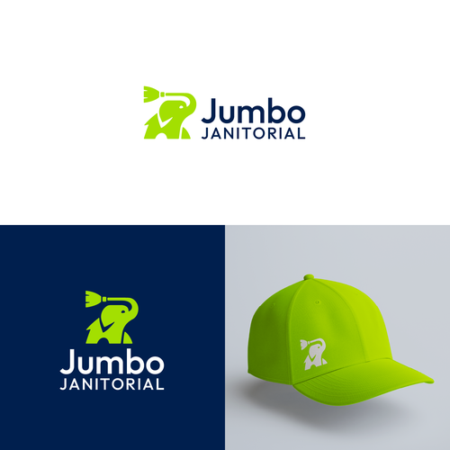 Modern logo for new but trusthworthy and dynamic Commercial Cleaning company. Design by RyuSun
